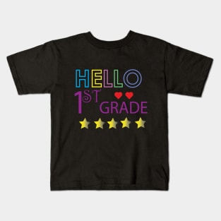 hello 1st grade Kids T-Shirt